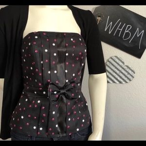 WHBM Super Sexy top BNWT